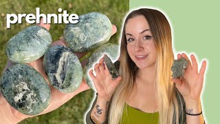 all about prehnite  geology spiritual properties amp fakes [upl. by Oinotnanauj]