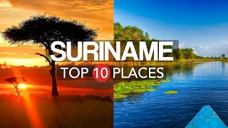 10 Amazing Places to Visit in Suriname – Travel Video [upl. by Lyndsay282]