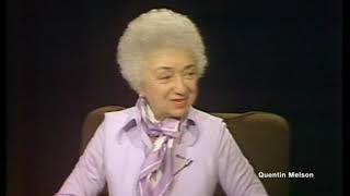 Molly Picon Interview October 1 1977 [upl. by Avah925]