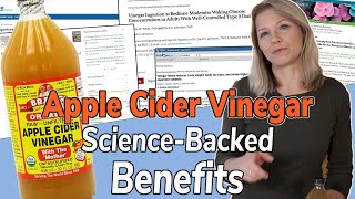 Apple Cider Vinegar ScienceBacked Benefits [upl. by Lati]