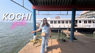 KOCHI top 15 things to do in COCHIN  Tourist Places Kerala Food Lulu Mall amp Shopping Ferry [upl. by Nnov49]