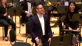 Arutunian Trumpet Concerto with Temple Wind Symphony and Tony Prisk Arutiunian [upl. by Phillipe]