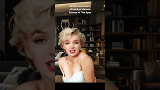 Marilyn Monroes Message to the World  AI Short [upl. by Korff]