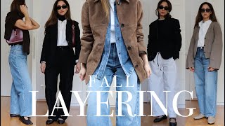 Ultimate Fall Layering  Effortless Chic and Practical Outfits [upl. by Daisey]