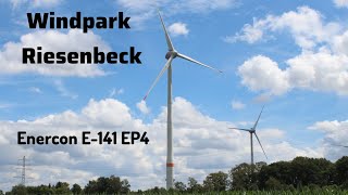 Windpark RiesenbeckLager Feld  9× Enercon E141 EP4 [upl. by Nirred726]