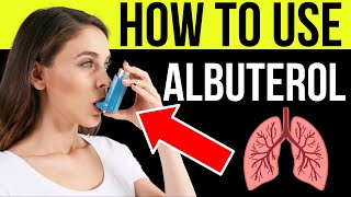 How to use Albuterol Salbutamol  Asthma medication  plus side effects and more [upl. by Bettencourt]