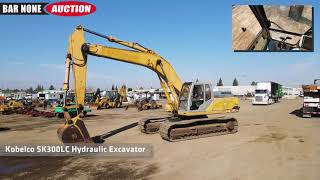 Kobelco SK300LC Hydraulic Excavator [upl. by Turnbull223]