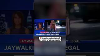 Jaywalking has been legalized in New York City to quotend racial disparitiesquot watch [upl. by Beera519]