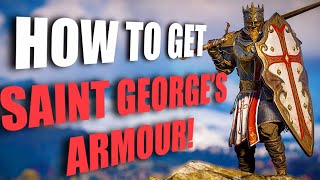 How to get Saint George’s armour All Saint George armour locations in AC Valhalla RIVER RAIDS [upl. by Olav]