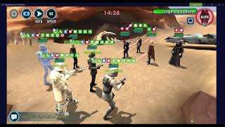 Galactic Challenge TATOOINE IMPERIAL TROOPERS TIER 7 SWGOH All Feats  SWGOH [upl. by Otrebron]