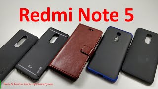 Part 1 Best Accessories for Xiaomi Redmi Note 5  Back Case amp Cover [upl. by Frida]