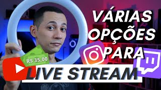 COMO FAZER ILUMINAÇÃO PARA LIVE STREAM  GAMEPLAY  TWITCH  INSTAGRAM [upl. by Drain]