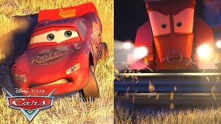 Lightning McQueens Most Shocking Moments in Cars  Pixar Cars [upl. by Sanburn]