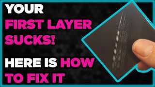 Fix Your 3D Printer First Layer Issues  Z Offset Calibration  3D Printing [upl. by Icyaj]