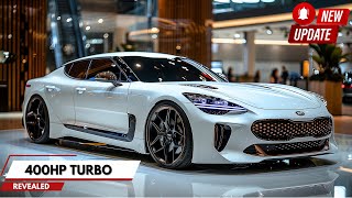 🔥 New Kia Stinger 2025 Aggressive Redesign amp 400HP Turbo V6 [upl. by Luanne]