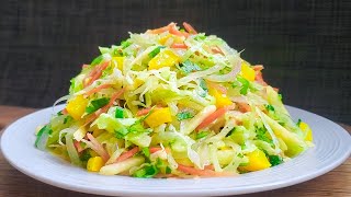 Essen Sie diesen Kohlsalat jeden Tag zum Abendessen und nehmen Sie in einer Woche 7 kg ab 🔥 [upl. by Nicoli]