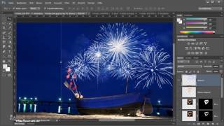 Photoshop Tutorial Feuerwerk richtig und einfach freistellen [upl. by Birgitta126]