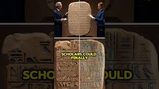 The Rosetta Stone Unlocking Ancient Egypt’s Secrets in 60 Seconds  shorts [upl. by Den]