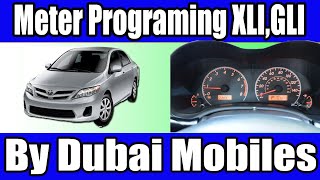 Toyota GLI XLI 2009 to 2013 Meter Programming Method With Digi pro lll  Corona Travels [upl. by Nancy129]