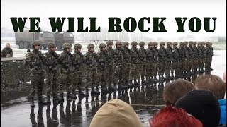 Swiss Army Dance  We Will Rock You [upl. by Adham]