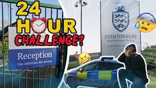 24 HOUR OVERNIGHT CHALLENGE IN A SECONDARY SCHOOL [upl. by Kenton]