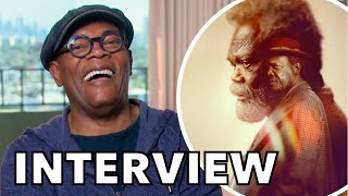 Samuel L Jackson Talks Character Deaths and His New Series THE LAST DAYS OF PTOLEMY GREY  Interview [upl. by Zindman]