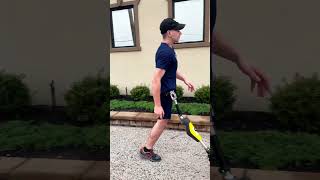 Hemipelvectomy Amputee Running with Prosthetic Leg  Kristofer [upl. by Trotter]