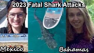 Tragic Fatal Shark Attacks Two Women Killed in the Bahamas One Fatality in Mexico [upl. by Aneris]