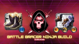 Battle Bracer Ninja Build  Albion Online  Mist PvP [upl. by Naugan]