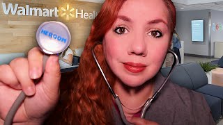 ASMR WALMART Walk In CLINIC Doctor Exam Roleplay  Keyboard Typing [upl. by Flynn814]