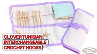 Clover Interchangeable Tunisian Crochet Hooks  Why you need them [upl. by Drareg]