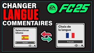 Comment changer de LANGUE dans EA FC 25 ✅ Également COMMENTAIRE [upl. by Alekat]