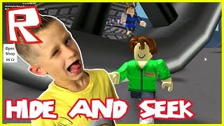 Hide and Seek Extreme  Karina GOT ME  Roblox [upl. by Yeleek]