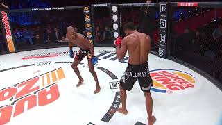 Douglas Lima knocks out Michael quotVenomquot Page  SUPER SLOW MOTION [upl. by Ennazzus]