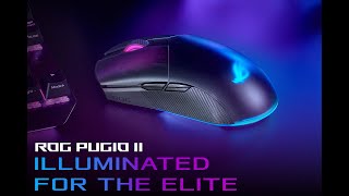 ROG Pugio II  Wireless gaming mouse with trimode connectivity and configurable side buttons  ROG [upl. by Leopold]