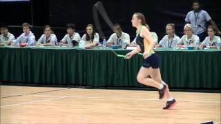 Emily Edmunds World Rope Skipping Champion 2012 [upl. by Rolland]