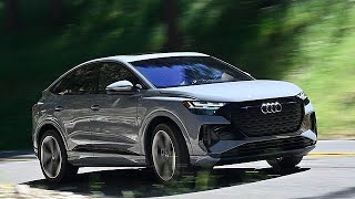 2024 Audi Q4 Sportback 55 etron Quattro  The most appealing midsize ev on sale [upl. by Mcgrath]