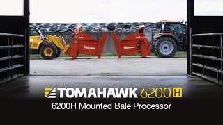 Tomahawk 6200H Straw amp Hay Bale Processor [upl. by Margreta238]