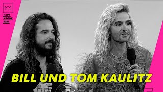 Bill und Tom Kaulitz im 1LIVE Krone Fragenhagel  1LIVE [upl. by Tris943]