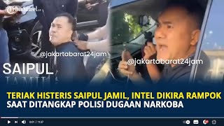 Teriak Histeris Saipul Jamil Intel Dikira Rampok Saat Ditangkap Polisi Dugaan Narkoba [upl. by Fayth470]