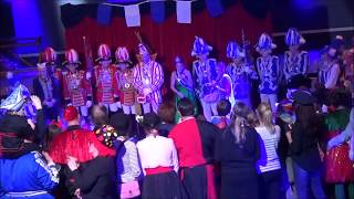 2018 0128 Kinderkarneval mit Prinzenpaar Prinzengarde Blau Weiss [upl. by Iblehs]