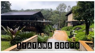 Ayatana Coorg Vlog Part  1  Staycation near Bangalore  Coorg Travel Vlog [upl. by Ahsrav]