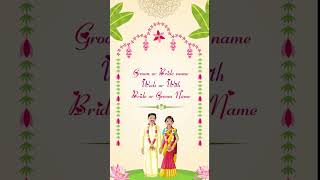 Wedding Invitation  Theme 000005  1080x1920  916  TitlePoint PRO  editpointindia [upl. by Vyner]