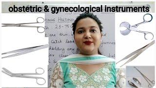 obstetric amp Gynecological instruments  easy explanation in hindi  part 2 [upl. by Esille]