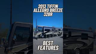 The BEST Features On The 2013 Tiffin Allegro Breeze 32BR shorts rv dieselpusher [upl. by Lynsey676]