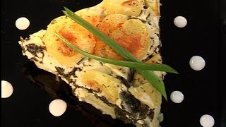 Вегетарианска мусака със спанак  Vegetarian Moussaka with spinach and potato [upl. by Ahon632]