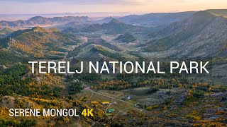 Serene Mongol 4k Terelj national park [upl. by Ennelram]