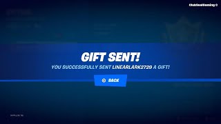 Fortnite Gifting Battle Pass 10 [upl. by Inkster]