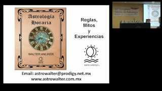 Walter Anliker Astrología horaria Reglas mitos y experiencias [upl. by Masterson]