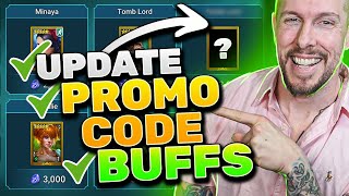 NEW PROMO CODE amp UPDATE NEWS we HAVE to talk [upl. by Katlin]